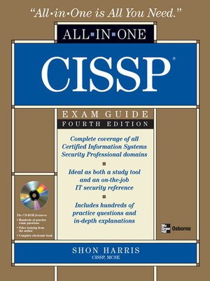 cover image of CISSP&#174; Certification All-In-One Exam Guide